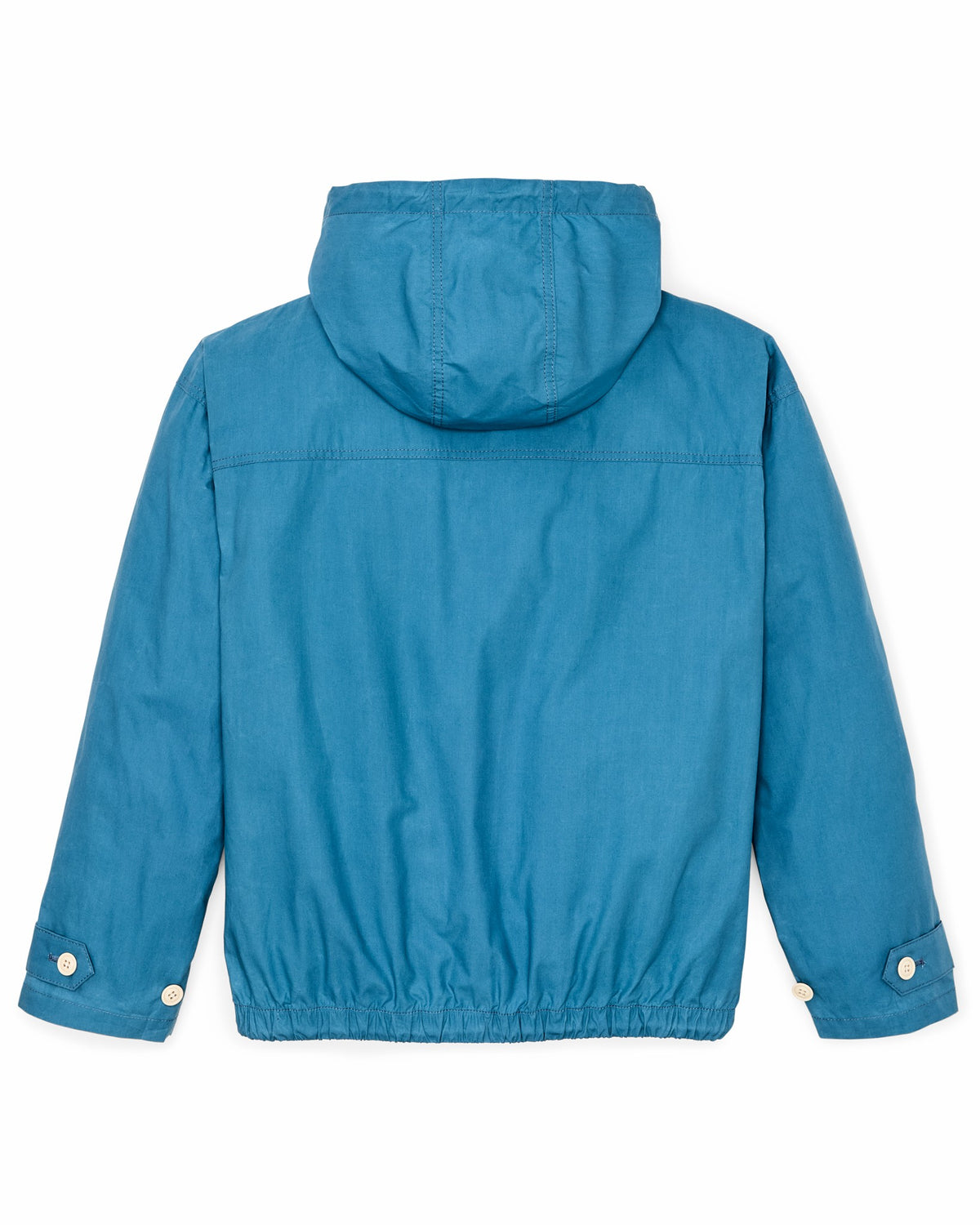 Filson Best Seller / Women's Dry Wax Hooded Popover - Marine Blue