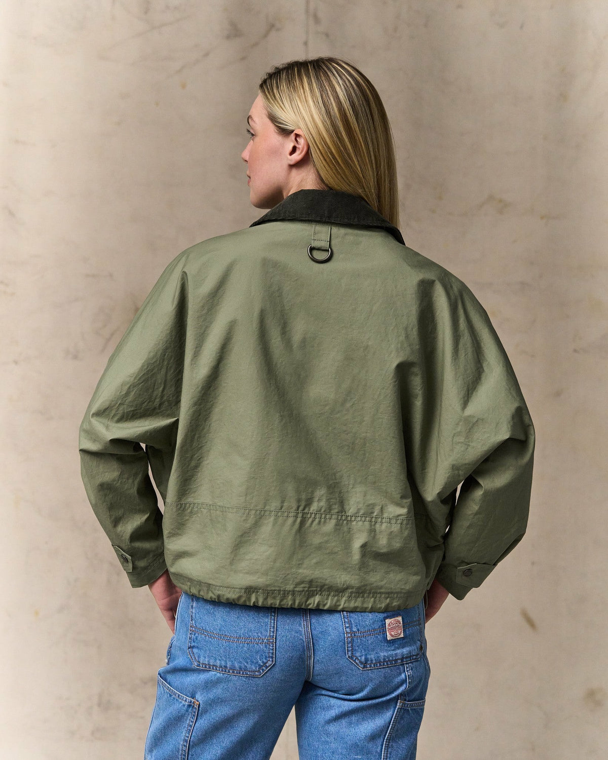 Filson New / Women's Dry Wax Short Work Jacket - Slate Olive