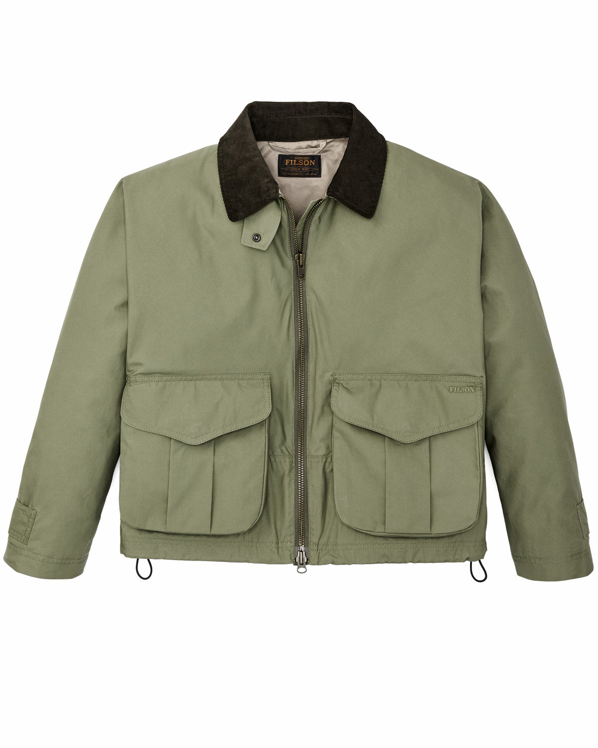 Filson New / Women's Dry Wax Short Work Jacket - Slate Olive