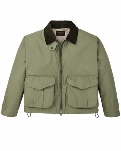 Filson New / Women's Dry Wax Short Work Jacket - Slate Olive