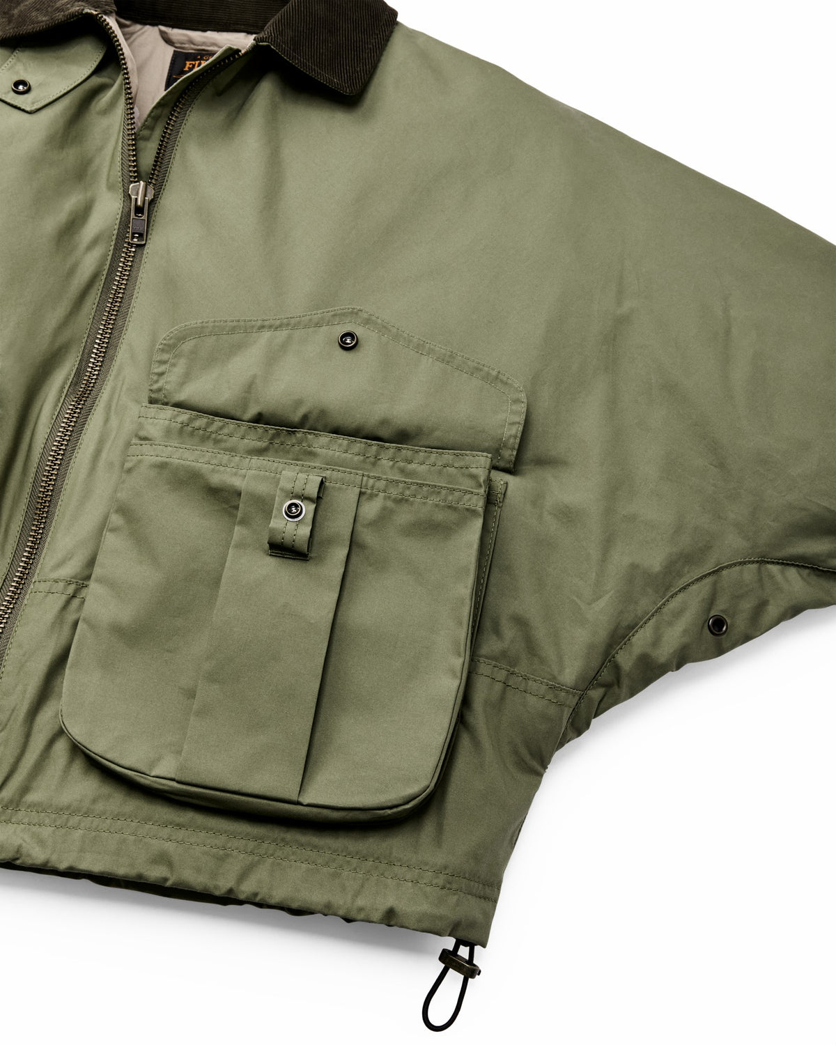 Filson New / Women's Dry Wax Short Work Jacket - Slate Olive
