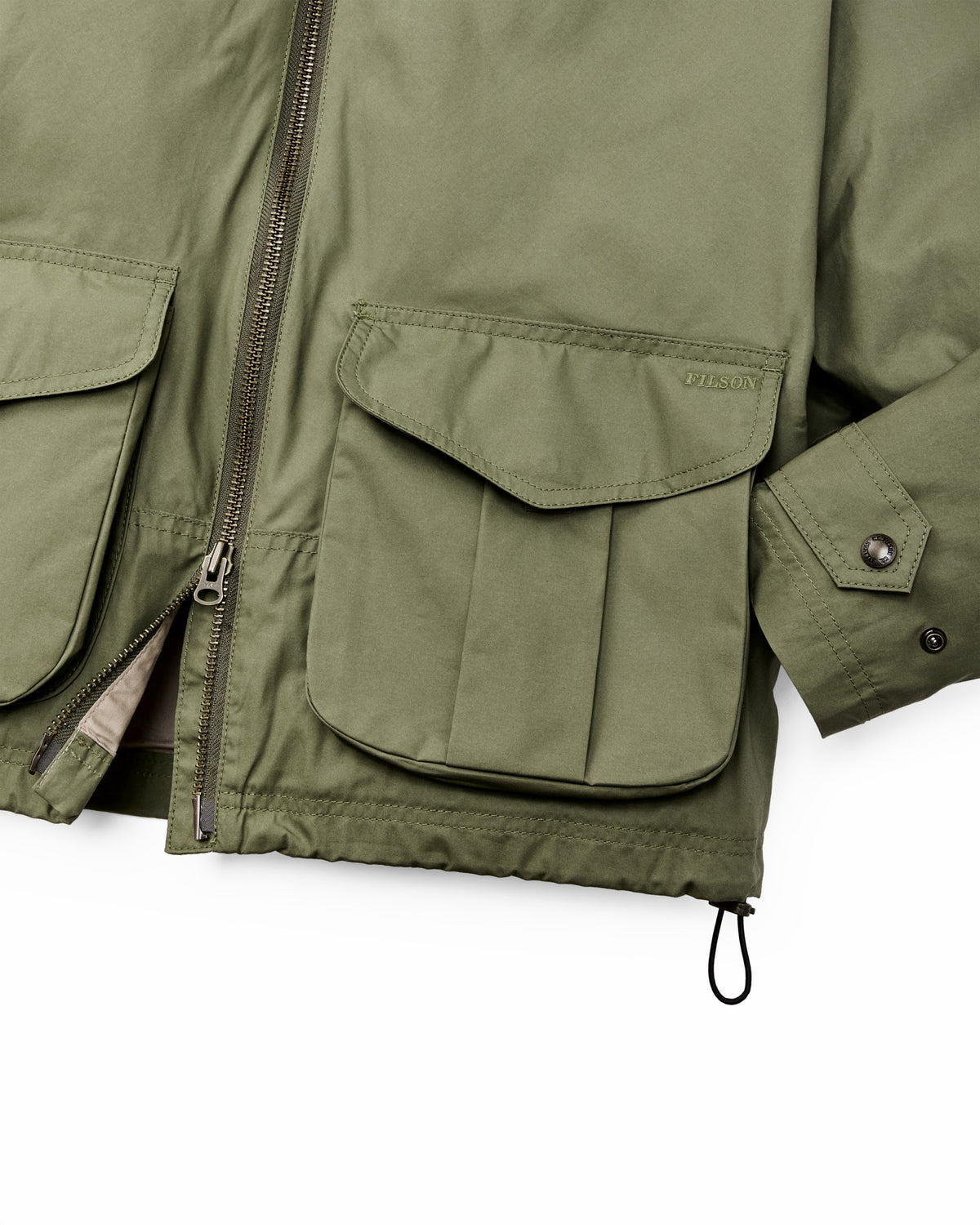 Filson New / Women's Dry Wax Short Work Jacket - Slate Olive