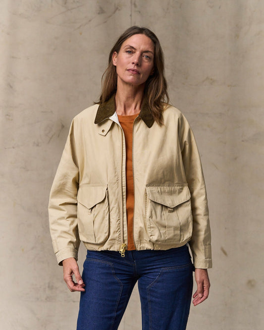 Filson Value / Women's Dry Wax Short Work Jacket - Quail Tan