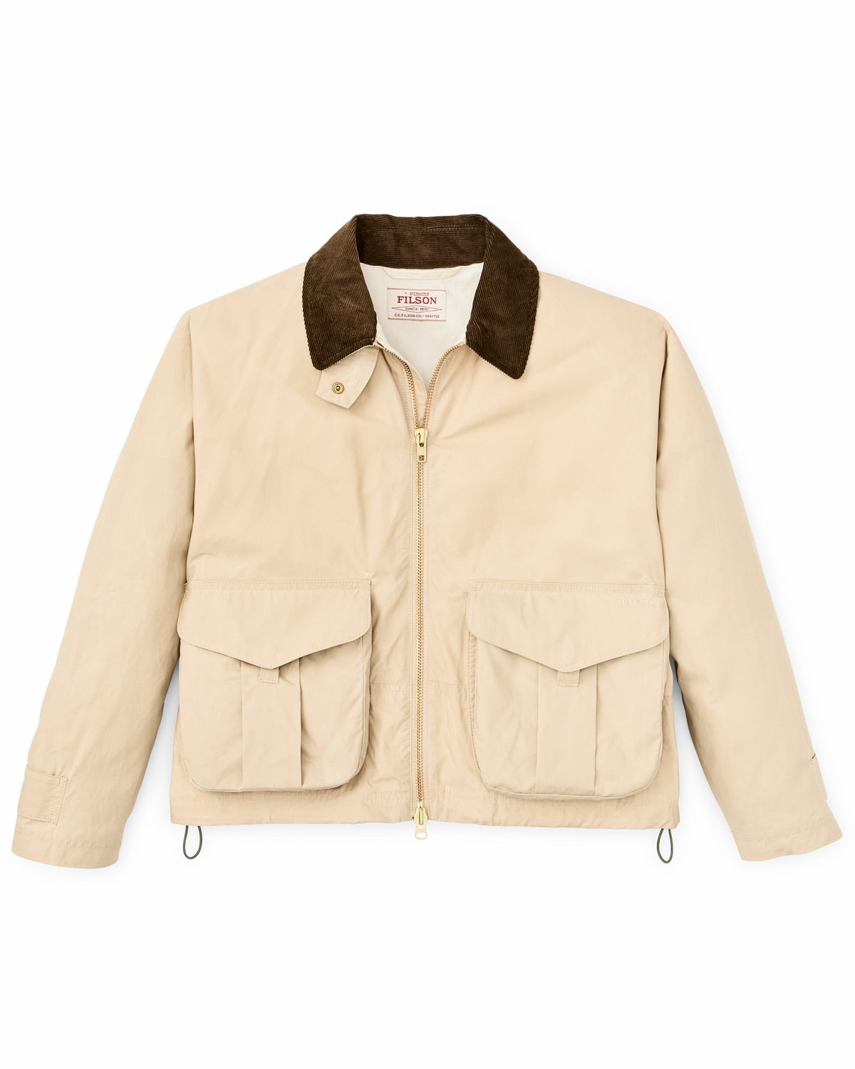 Filson Value / Women's Dry Wax Short Work Jacket - Quail Tan