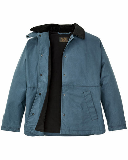 Filson Latest / Women's Harbor Front Waxed Jacket - Navy