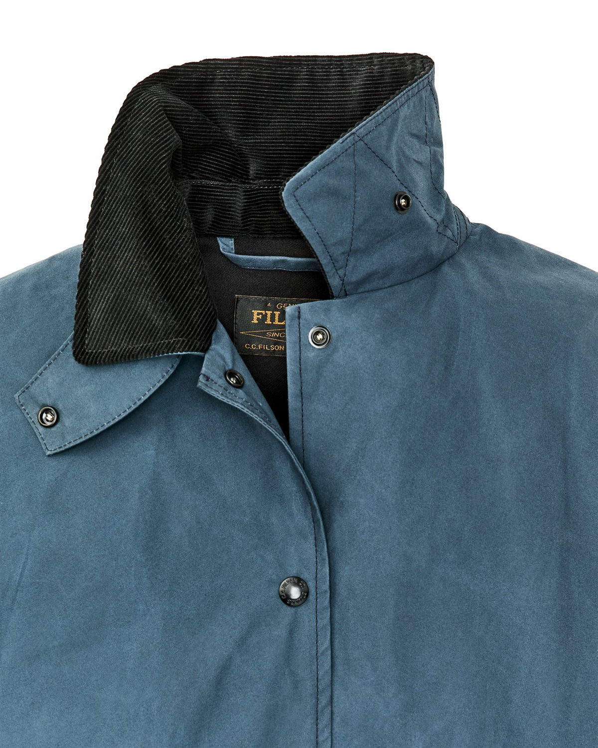 Filson Latest / Women's Harbor Front Waxed Jacket - Navy