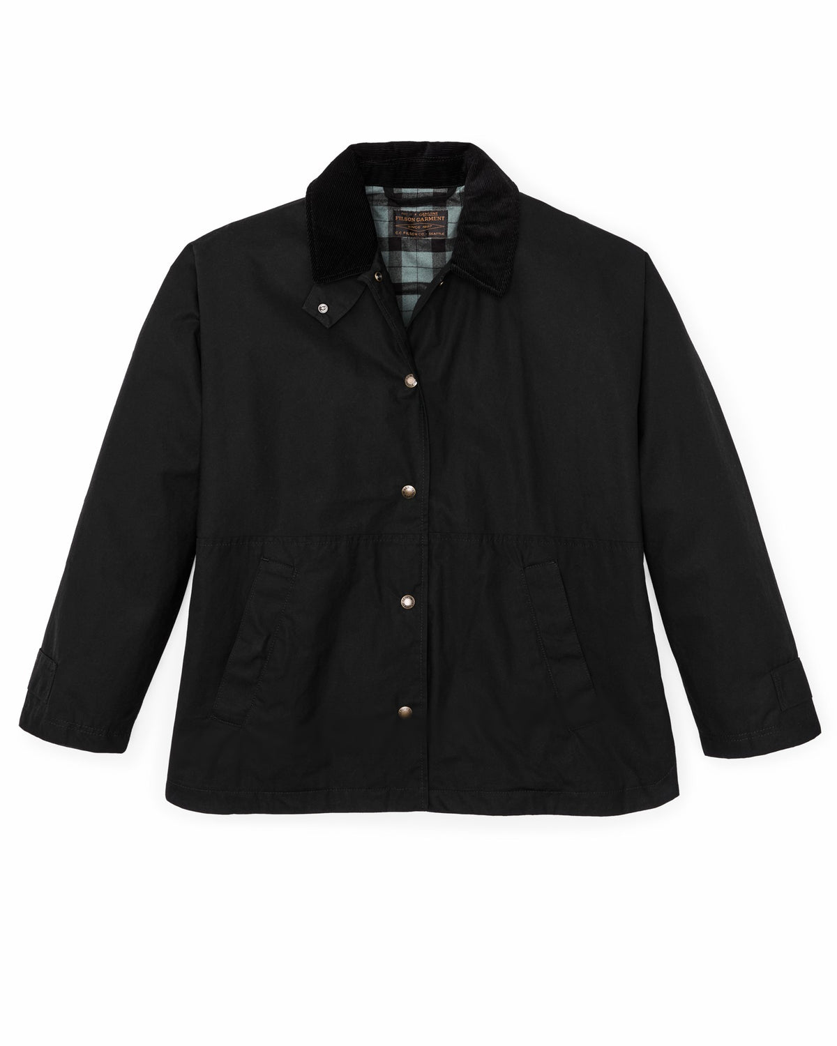 Filson Customer Favorite / Women's Harbor Front Waxed Jacket - Black