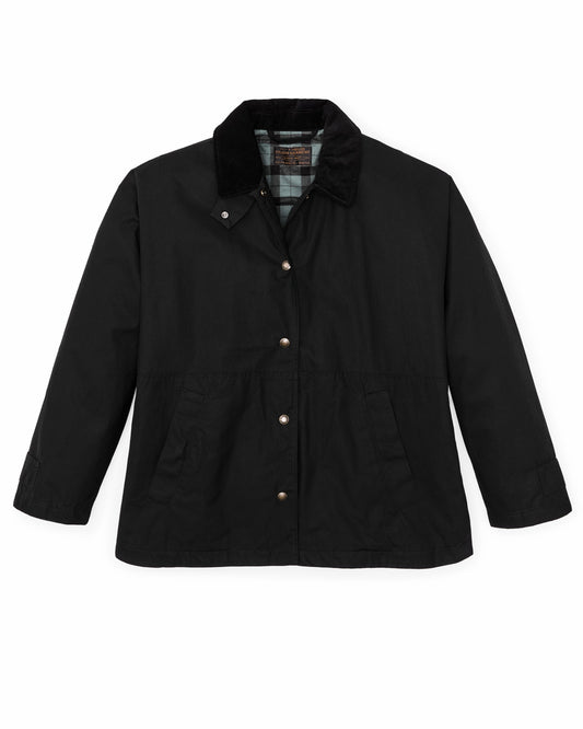 Filson Customer Favorite / Women's Harbor Front Waxed Jacket - Black
