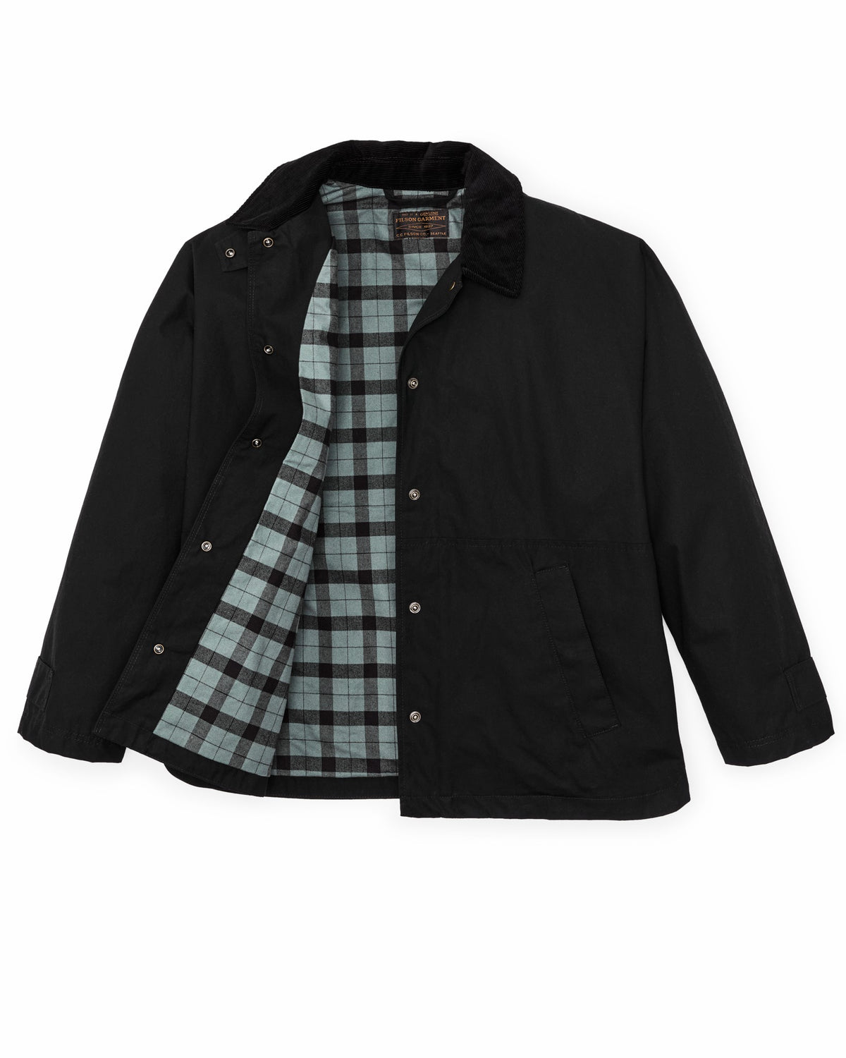 Filson Customer Favorite / Women's Harbor Front Waxed Jacket - Black