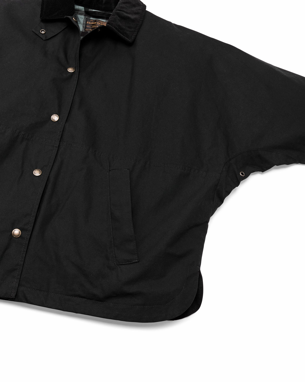 Filson Customer Favorite / Women's Harbor Front Waxed Jacket - Black