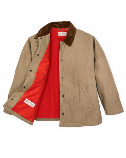 Filson Deals / Women's Harbor Front Waxed Jacket - Marsh Tan