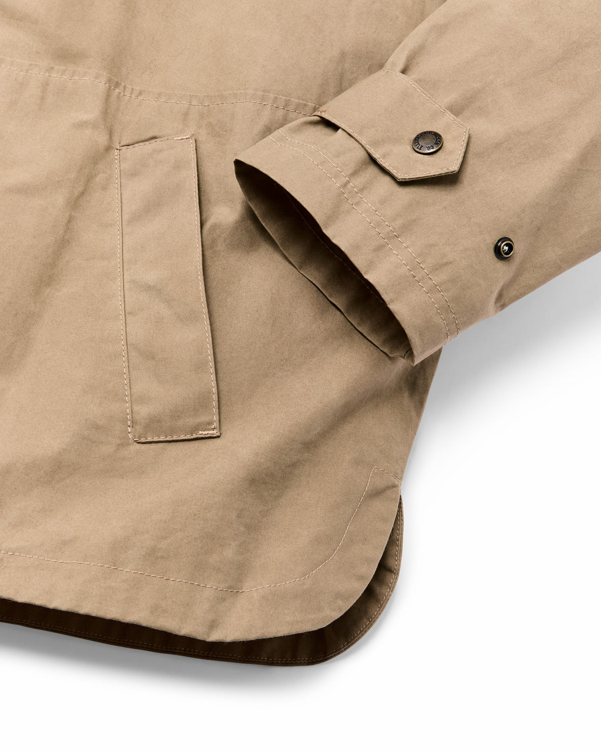 Filson Deals / Women's Harbor Front Waxed Jacket - Marsh Tan