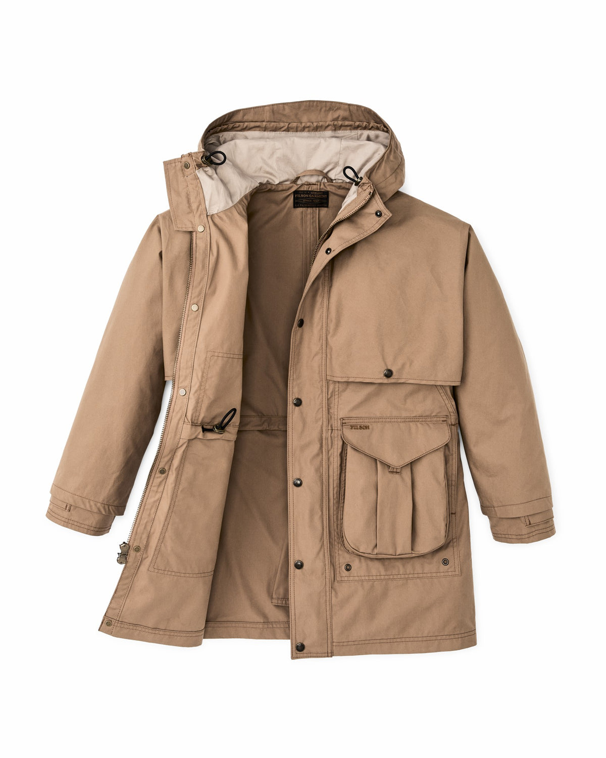 Filson Special Offer / Women's Aviator Cloth Long Raincoat
