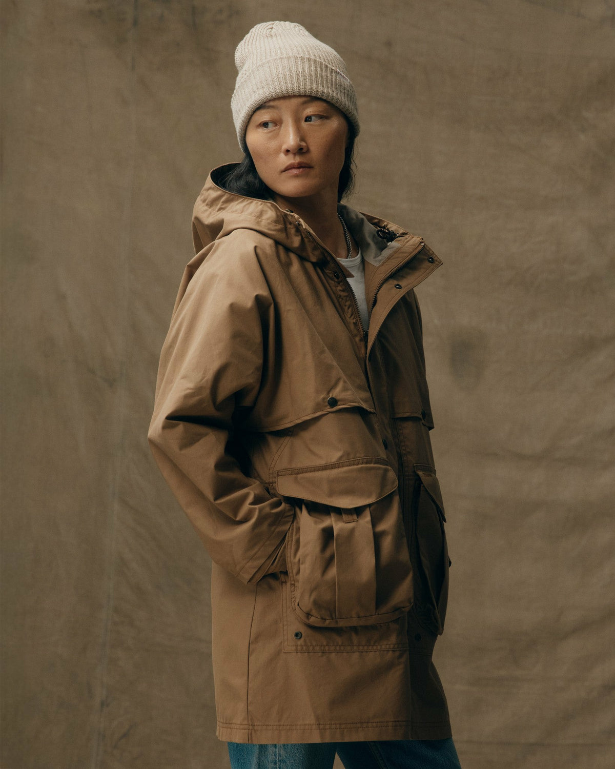 Filson Special Offer / Women's Aviator Cloth Long Raincoat