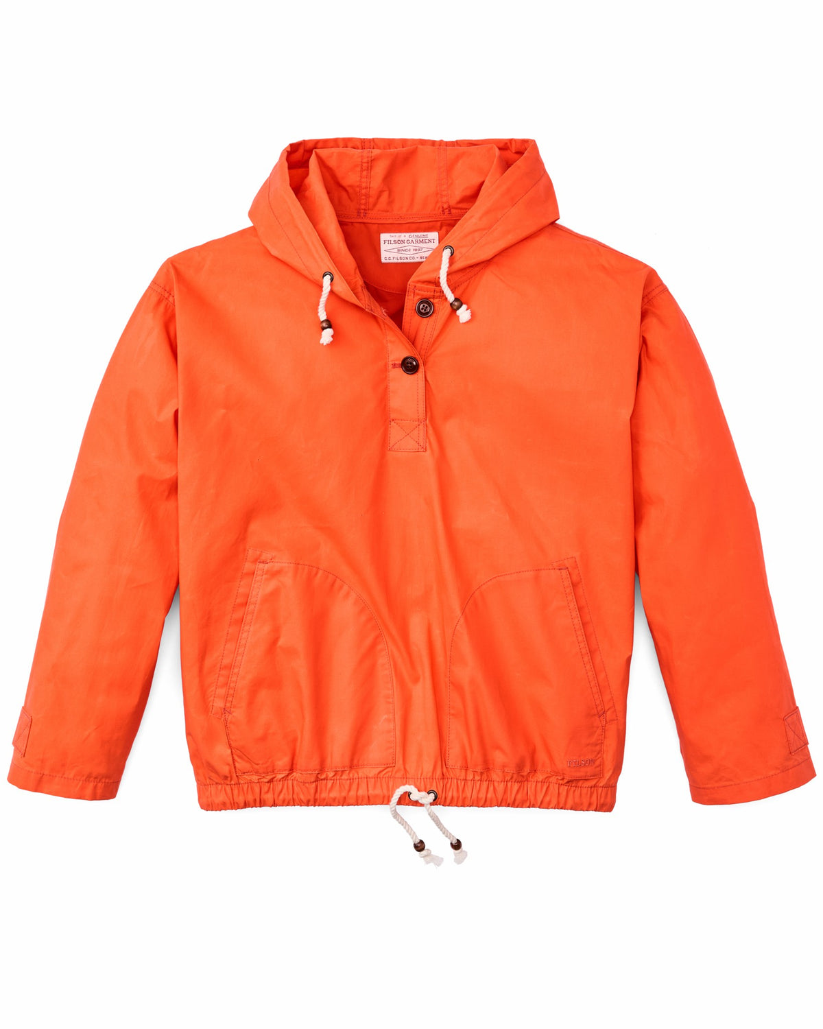 Filson Great Value / Women's Ranger Hooded Popover - Flame