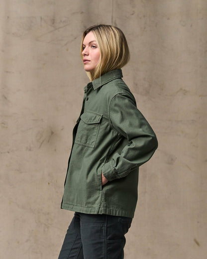 Filson Sale / Women's Field Jac-Shirt - Service Green