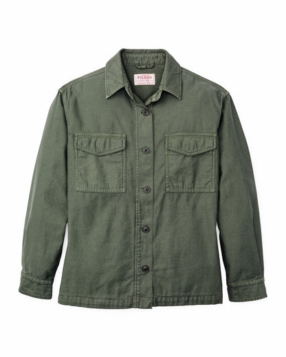 Filson Sale / Women's Field Jac-Shirt - Service Green