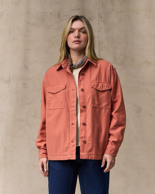 Filson Trusted / Women's Field Jac-Shirt - Copper Brown