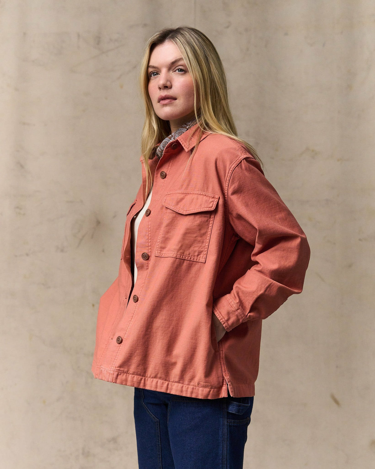 Filson Trusted / Women's Field Jac-Shirt - Copper Brown