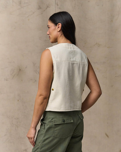 Filson Top Pick / Women's Archive Cruiser Vest - Natural Seed
