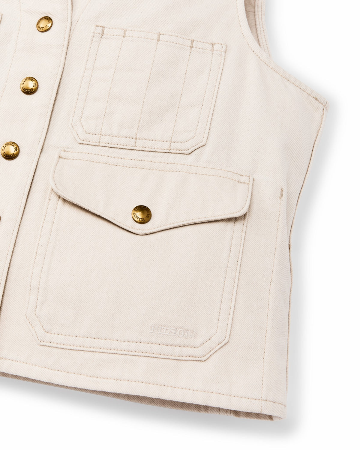 Filson Top Pick / Women's Archive Cruiser Vest - Natural Seed