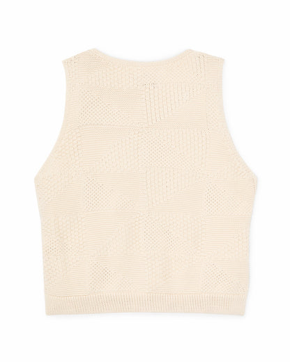 Filson Essential / Women's Cotton Sweater Vest - Ivory