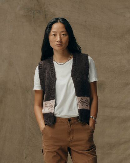 Filson Featured / Women's Wool Vest - Dark Brown