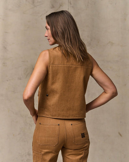 Filson Featured / Women's Archive Cruiser Vest - Harvest Tan