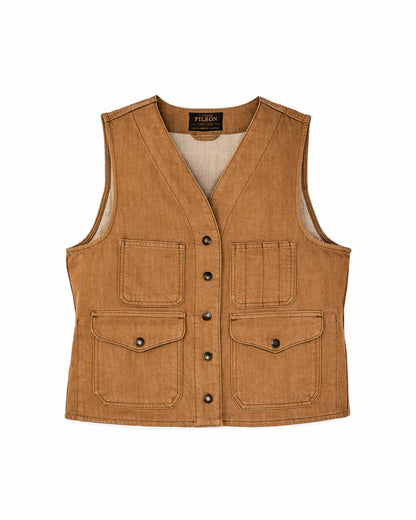 Filson Featured / Women's Archive Cruiser Vest - Harvest Tan