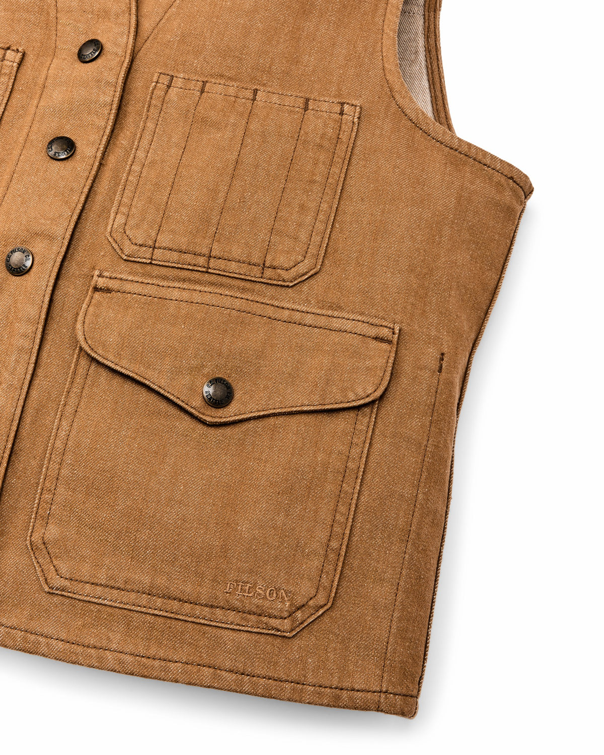 Filson Featured / Women's Archive Cruiser Vest - Harvest Tan