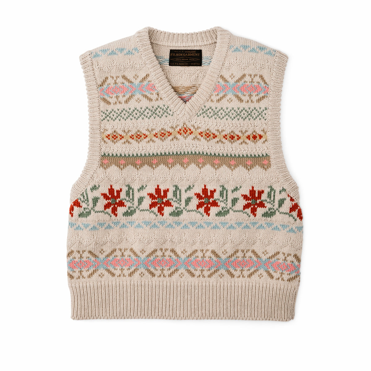 Filson New / Women's Jacquard Fair Isle Vest