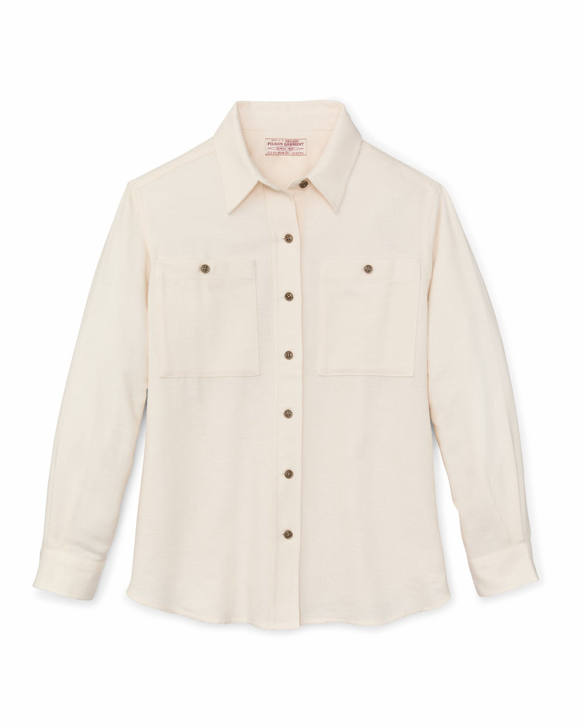 Filson Exclusive / The Women's Rangeland Flannel Shirt - Natural Heather