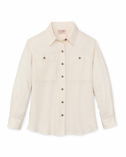 Filson Exclusive / The Women's Rangeland Flannel Shirt - Natural Heather