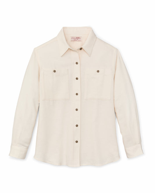 Filson Exclusive / The Women's Rangeland Flannel Shirt - Natural Heather