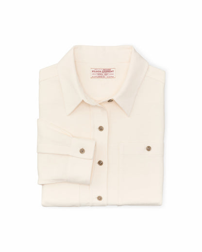Filson Exclusive / The Women's Rangeland Flannel Shirt - Natural Heather