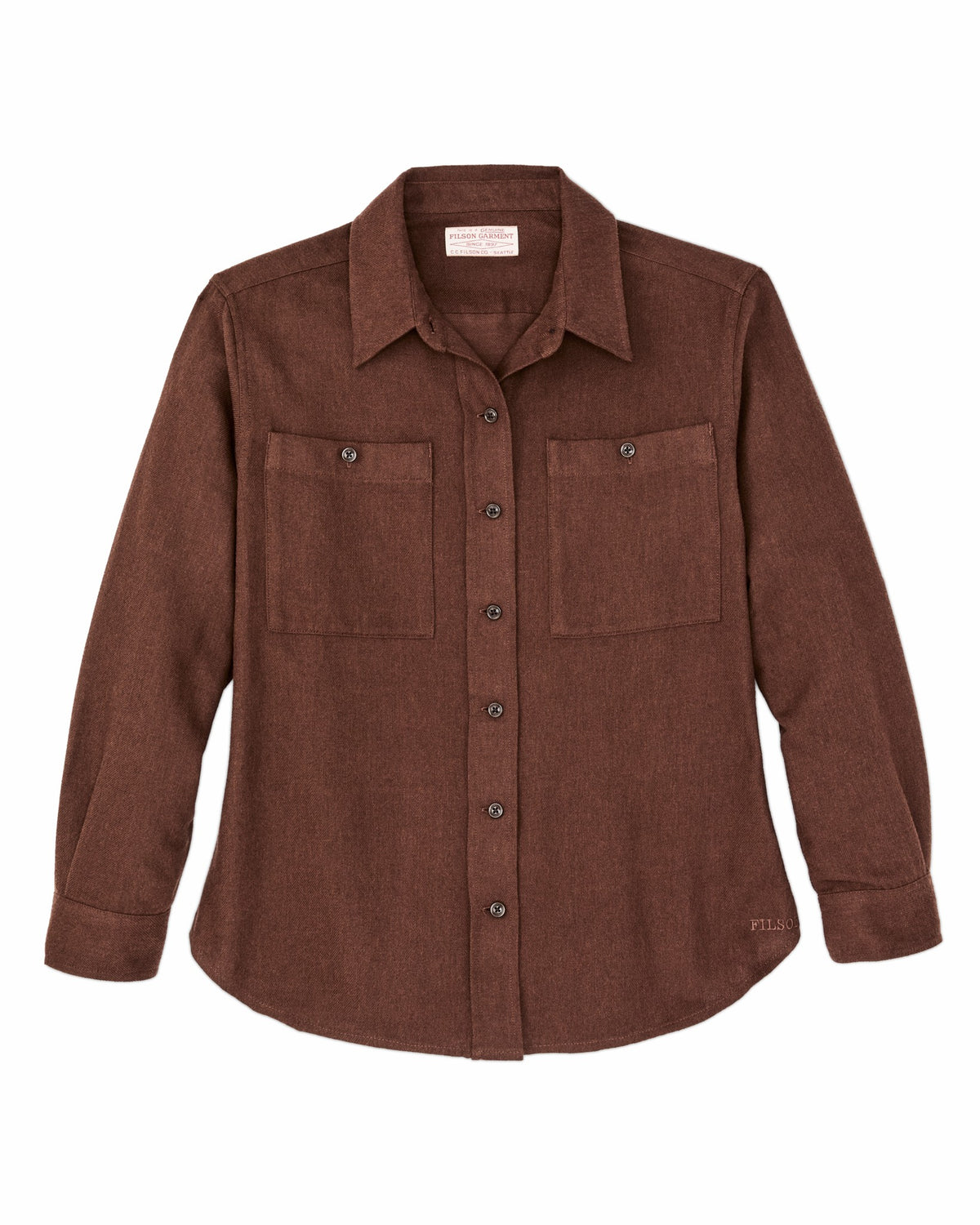 Filson Latest / The Women's Rangeland Flannel Shirt - Chestnut Heather