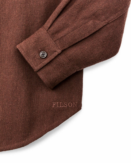 Filson Latest / The Women's Rangeland Flannel Shirt - Chestnut Heather