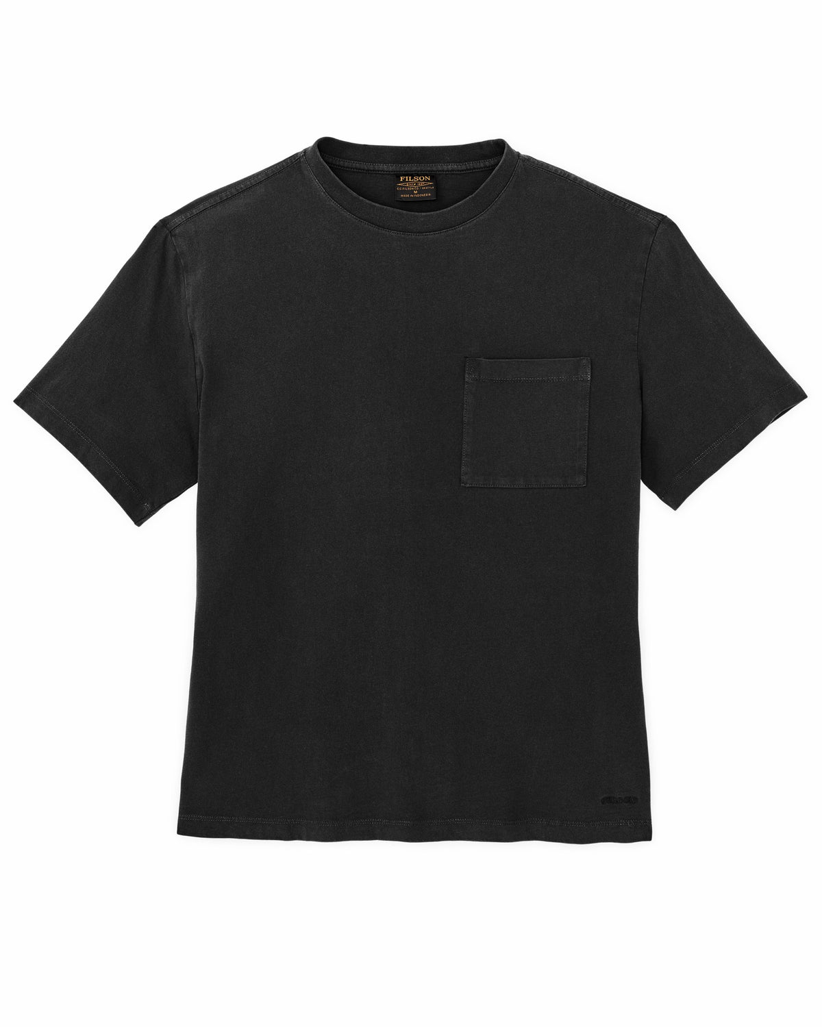 Filson Trusted / Women's Short Sleeve Pocket Tee - Faded Black