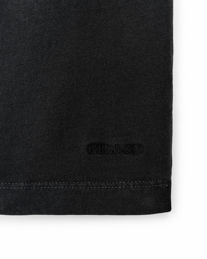 Filson Trusted / Women's Short Sleeve Pocket Tee - Faded Black