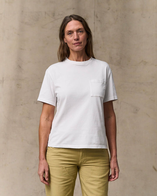 Filson Sale / Women's Short Sleeve Pocket Tee - Bright White