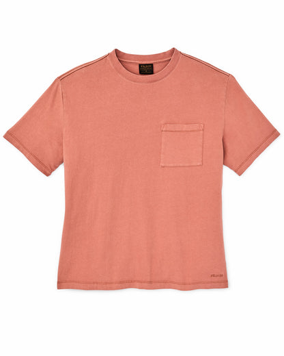 Filson New / Women's Short Sleeve Pocket Tee - Copper Brown