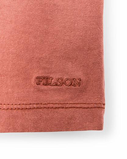 Filson New / Women's Short Sleeve Pocket Tee - Copper Brown