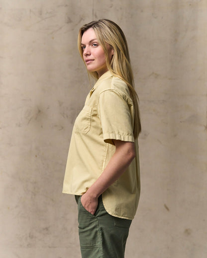 Filson Latest / Women's Twill Popover Shirt - Pale Tan