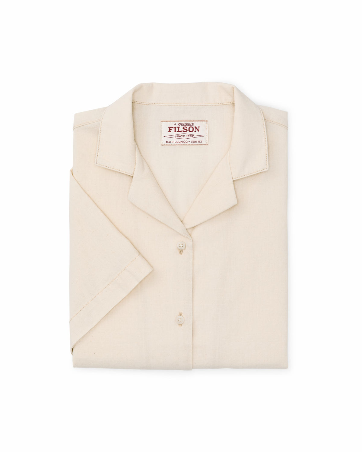 Filson Value / Women's Camp Shirt - Natural Seed
