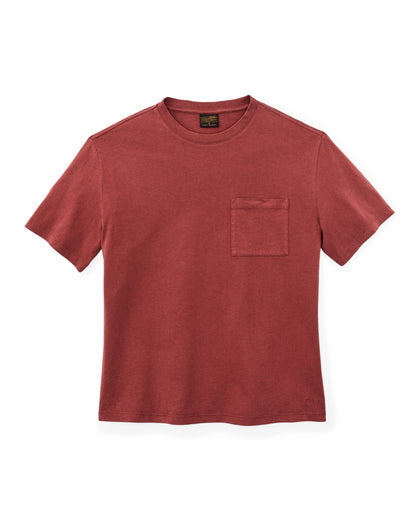 Filson Deals / Women's Short Sleeve Pocket Tee - Fired Brick