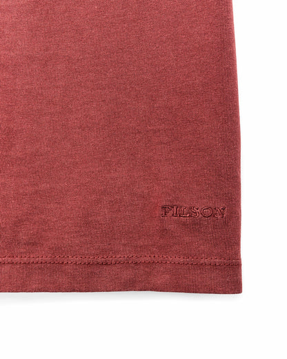 Filson Deals / Women's Short Sleeve Pocket Tee - Fired Brick