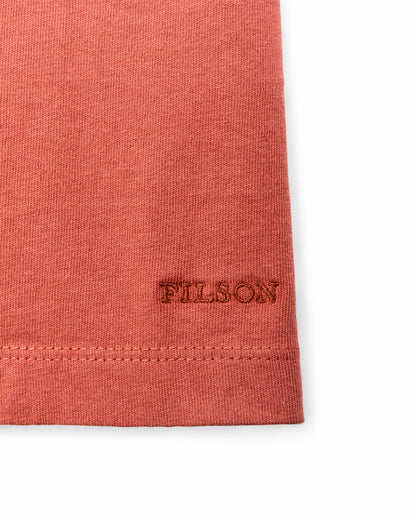 Filson Discount / Women's Short Sleeve Pocket Tee - Cedar Red