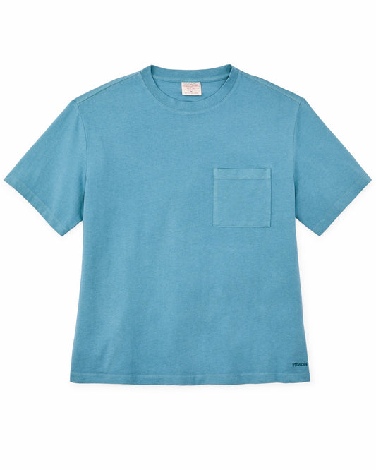 Filson Featured / Women's Short Sleeve Pocket Tee - Storm Blue
