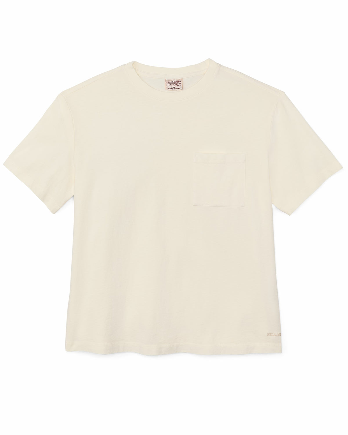 Filson Recommended / Women's Short Sleeve Pocket Tee - White