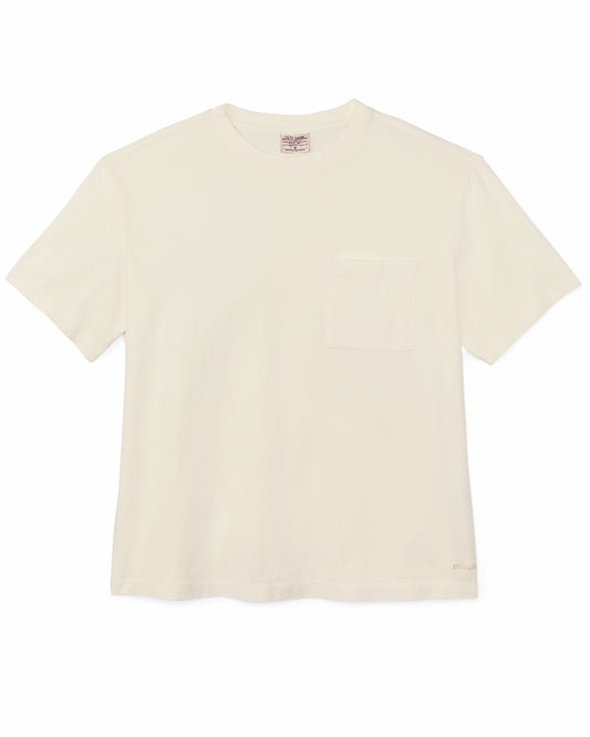 Filson Recommended / Women's Short Sleeve Pocket Tee - White